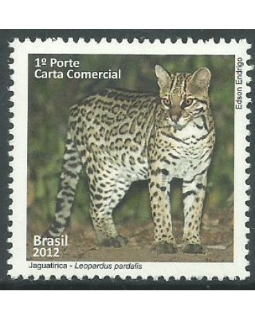 C3218 FAUNA BRASILEIRA - JAGUATIRICA  2012 -11.347 Mint